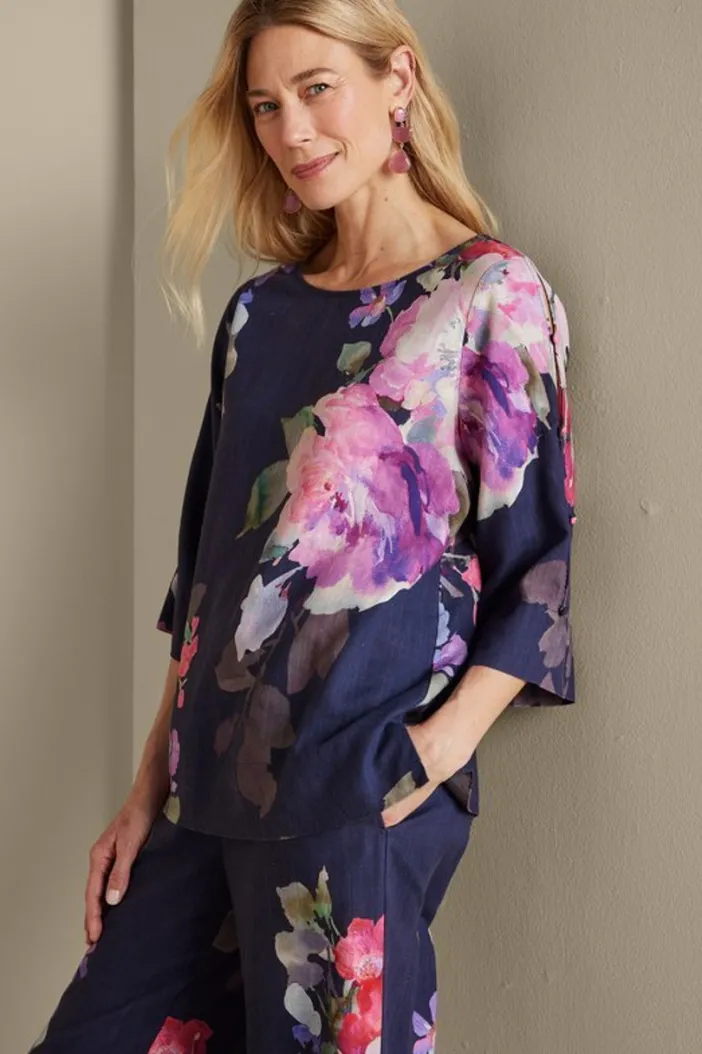 Soft Surroundings Tops|Lizette Top