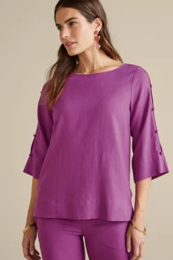 Soft Surroundings Tops|Lizette Top