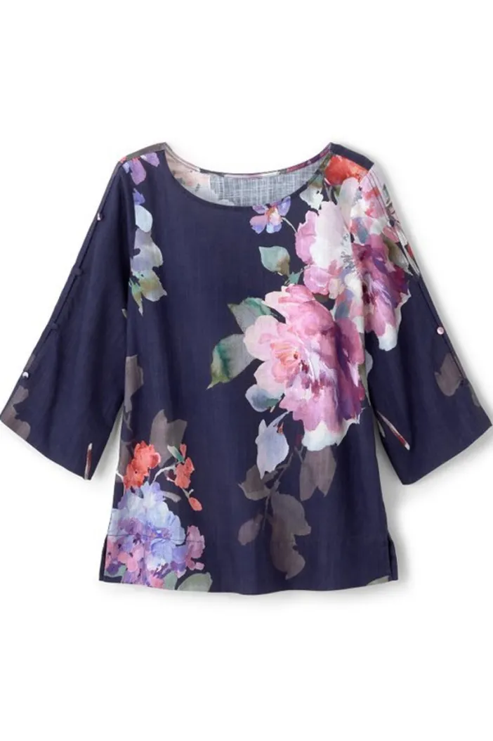 Soft Surroundings Tops|Lizette Top