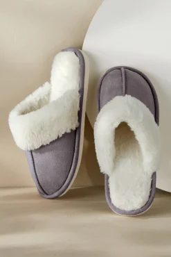 Soft Surroundings Shoes|Lora Cuffed Slippers