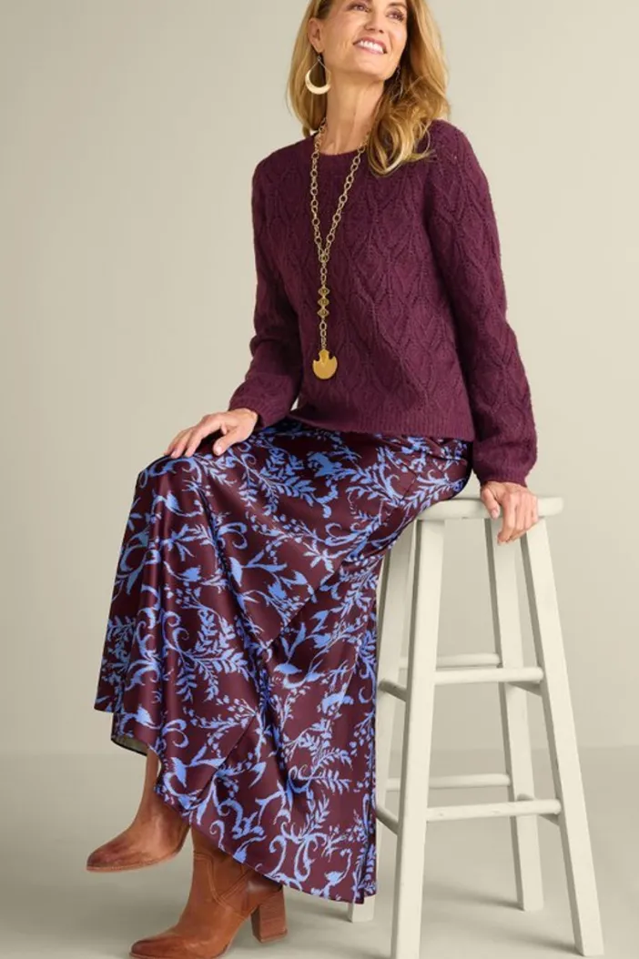 Soft Surroundings Tops|Sweaters & Cardigans|Lyric Sweater PotentPurple