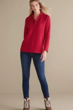 Soft Surroundings Tops|Macie Pullover