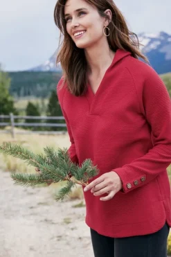 Soft Surroundings Tops|Macie Pullover