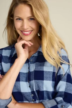 Soft Surroundings Tops|Tunics & Leggings|Mad About Plaid Tunic