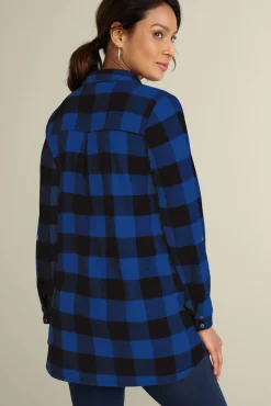 Soft Surroundings Tops|Tunics & Leggings|Mad About Plaid Tunic