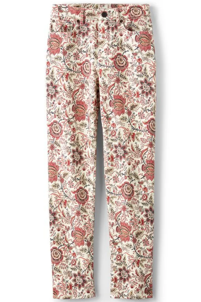 Soft Surroundings Jeans|Manisha Straight Leg Jeans DesertJacobean