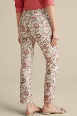 Soft Surroundings Jeans|Manisha Straight Leg Jeans DesertJacobean