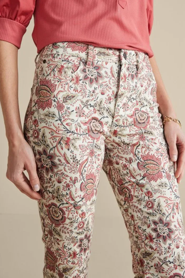 Soft Surroundings Jeans|Manisha Straight Leg Jeans DesertJacobean