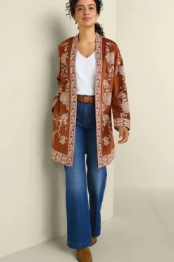 Soft Surroundings Toppers|Jackets & Coats|Marienne Faux Suede Jacket Auburn