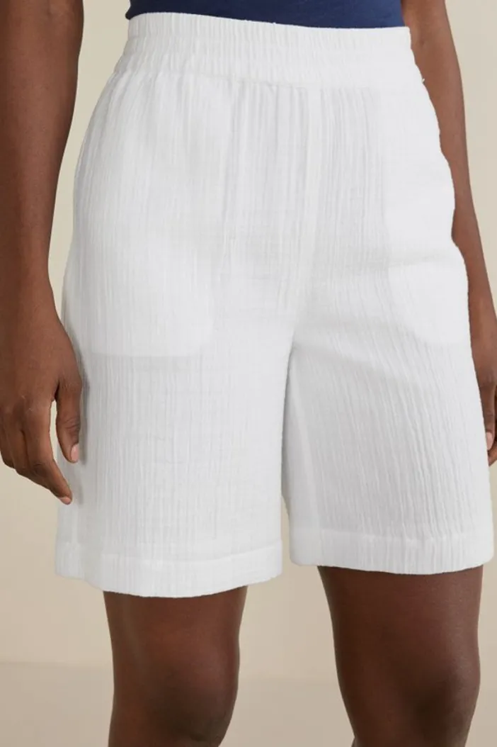 Soft Surroundings Pants|Shorts|Marilla Gauze Shorts
