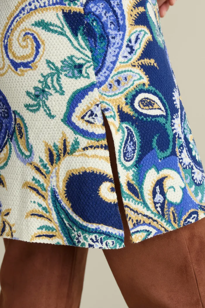 Soft Surroundings Tops|Sweaters & Cardigans|Marin Cardigan AutumnPaisleyScarfBlue