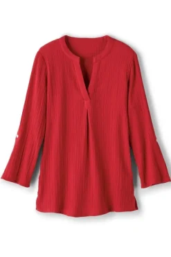 Soft Surroundings Tops|Tunics & Leggings|Marley Gauze Tunic
