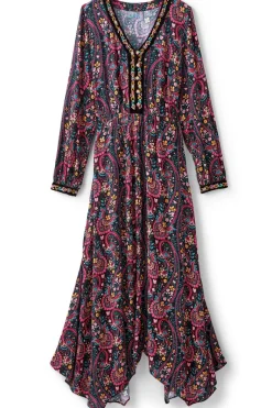 Soft Surroundings Dresses|Meena Maxi Dress PaisleyGardenMulti