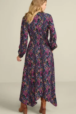 Soft Surroundings Dresses|Meena Maxi Dress PaisleyGardenMulti