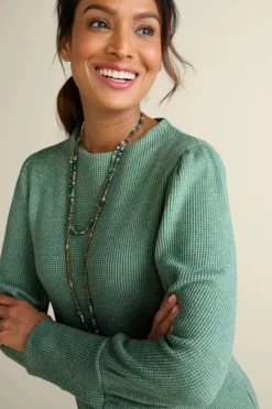 Soft Surroundings Tops|Melina Waffle Pullover