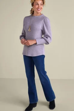 Soft Surroundings Tops|Melina Waffle Pullover