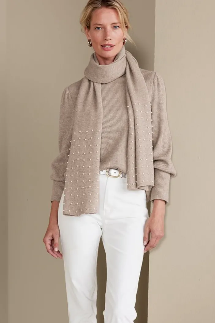 Soft Surroundings Tops|Melina Waffle Pullover