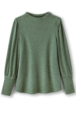 Soft Surroundings Tops|Melina Waffle Pullover