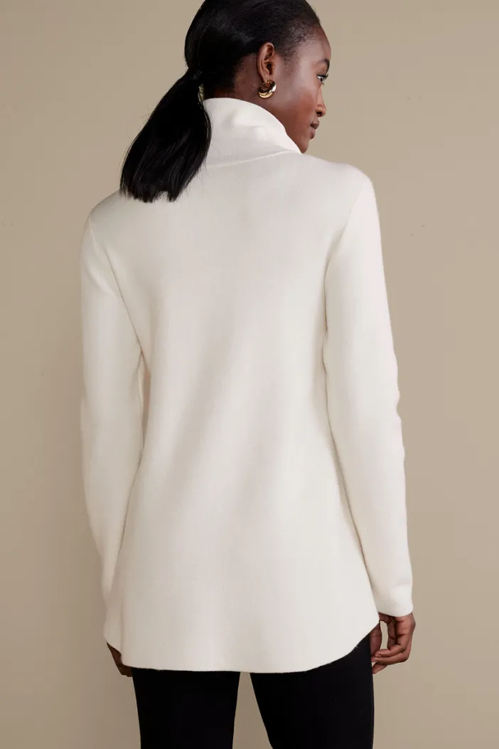 Soft Surroundings Tops|Sweaters & Cardigans|Meria Zip Cardi
