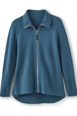 Soft Surroundings Tops|Sweaters & Cardigans|Meria Zip Cardi