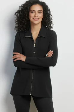 Soft Surroundings Tops|Sweaters & Cardigans|Meria Zip Cardi