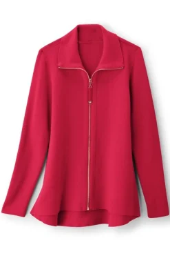 Soft Surroundings Tops|Sweaters & Cardigans|Meria Zip Cardi