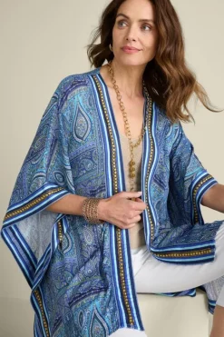 Soft Surroundings Toppers|Jackets & Coats|Miravelle Kimono AzoresScarf
