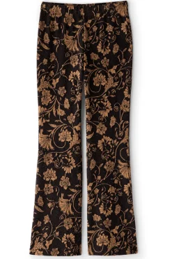 Soft Surroundings Pants|Mischa Jacquard Pants FloralScarfJacquard