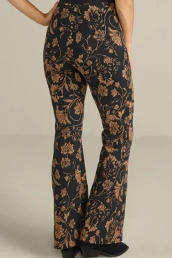 Soft Surroundings Pants|Mischa Jacquard Pants FloralScarfJacquard