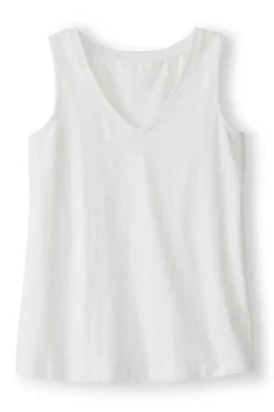 Soft Surroundings Tops|Mistral Supima Slub Tank PinkPeacock