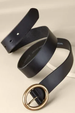 Soft Surroundings Belts|Monaco Leather Belt