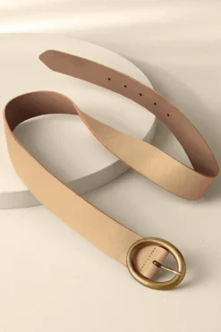 Soft Surroundings Belts|Monaco Leather Belt