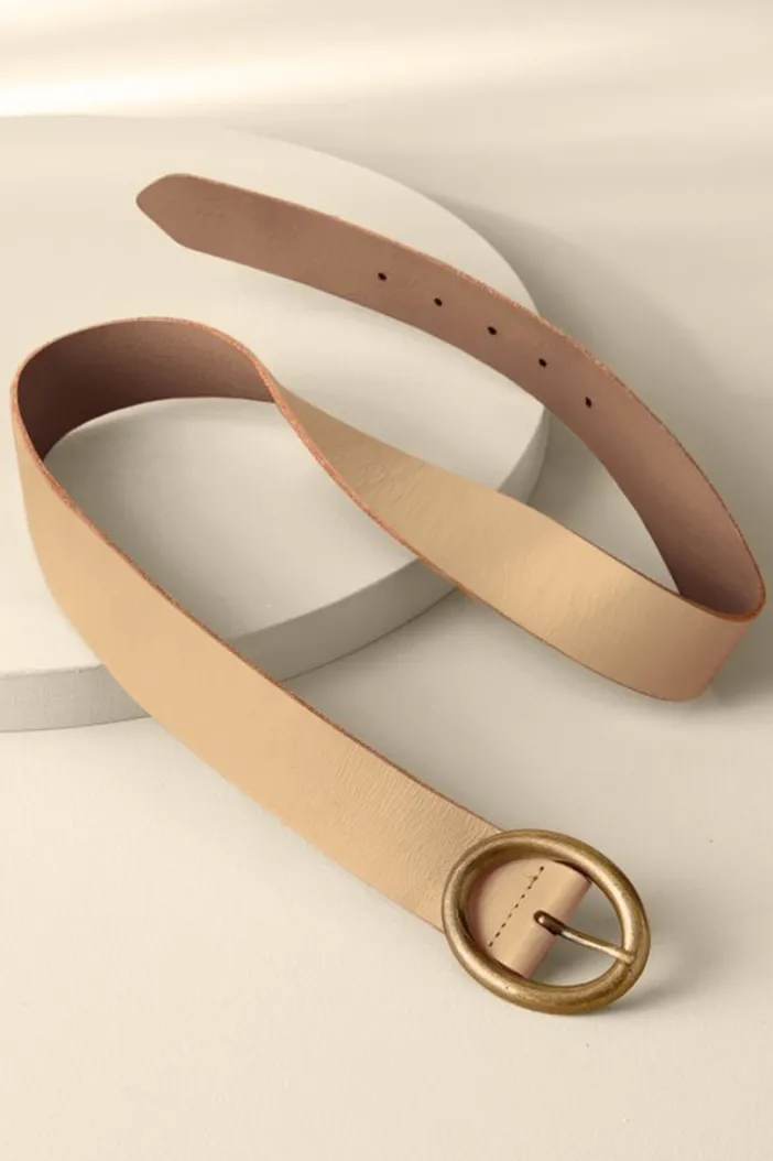 Soft Surroundings Belts|Monaco Leather Belt