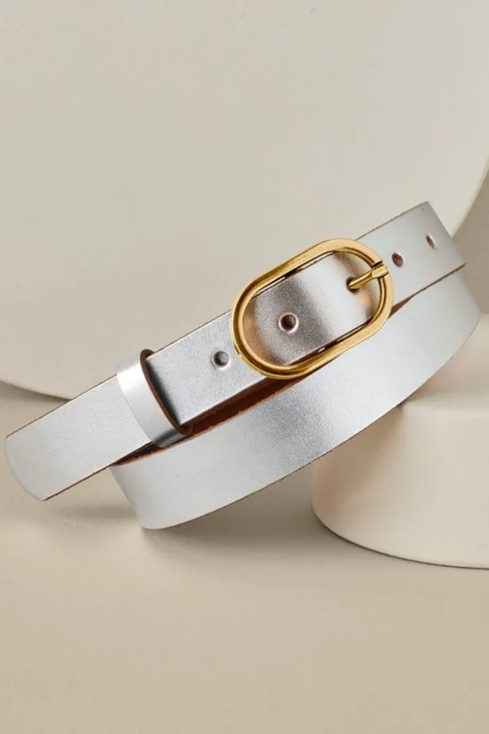 Soft Surroundings Belts|Monte Carlo Metallic Belt