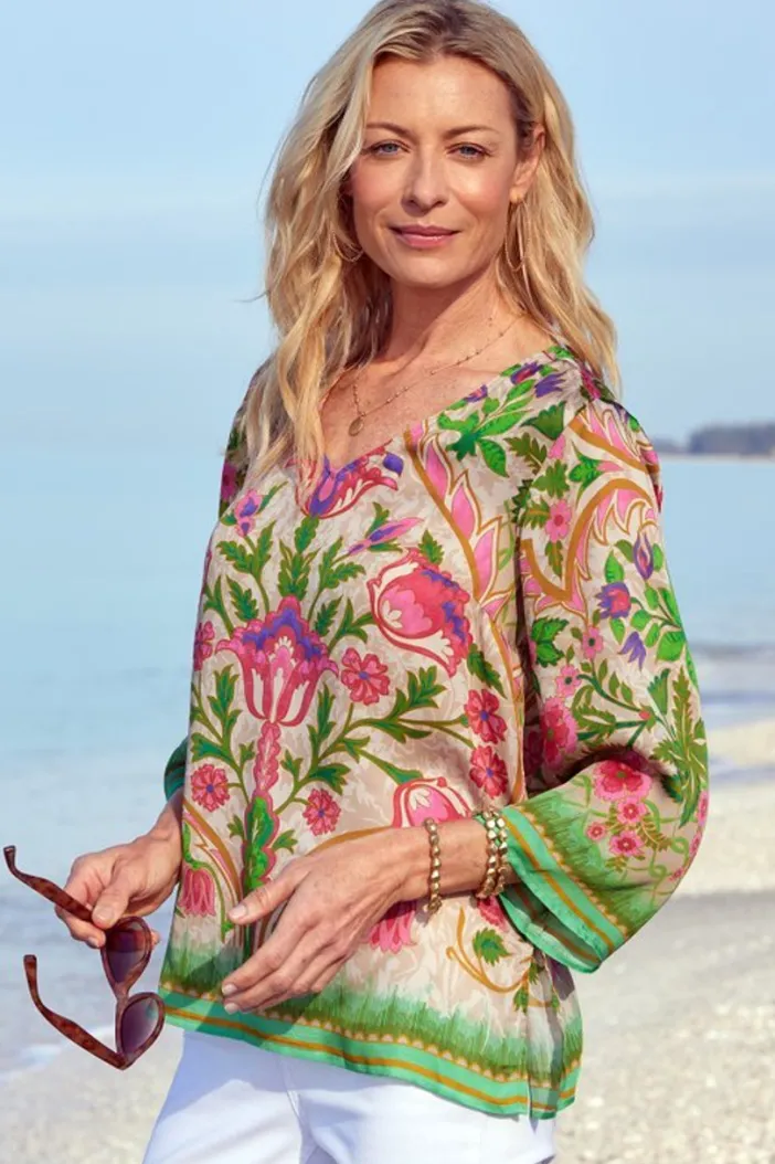 Soft Surroundings Tops|Neriah Top KyraScarf