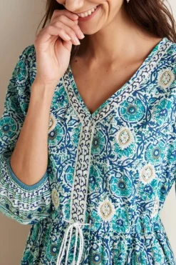 Soft Surroundings Dresses|Nerissa Dress AbstractFloral