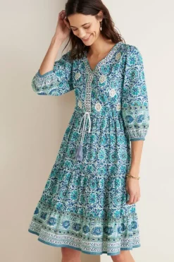 Soft Surroundings Dresses|Nerissa Dress AbstractFloral