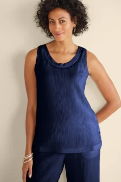 Soft Surroundings Tops|Oceo Gauze Tank