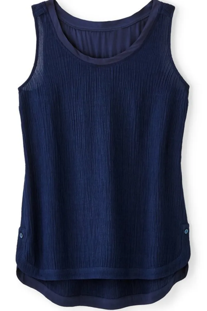 Soft Surroundings Tops|Oceo Gauze Tank