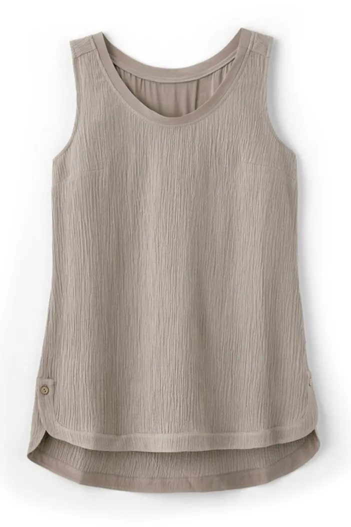 Soft Surroundings Tops|Oceo Gauze Tank