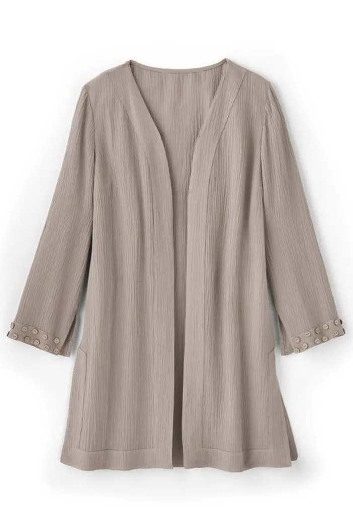 Soft Surroundings Tops|Toppers|Oceo Gauze Topper