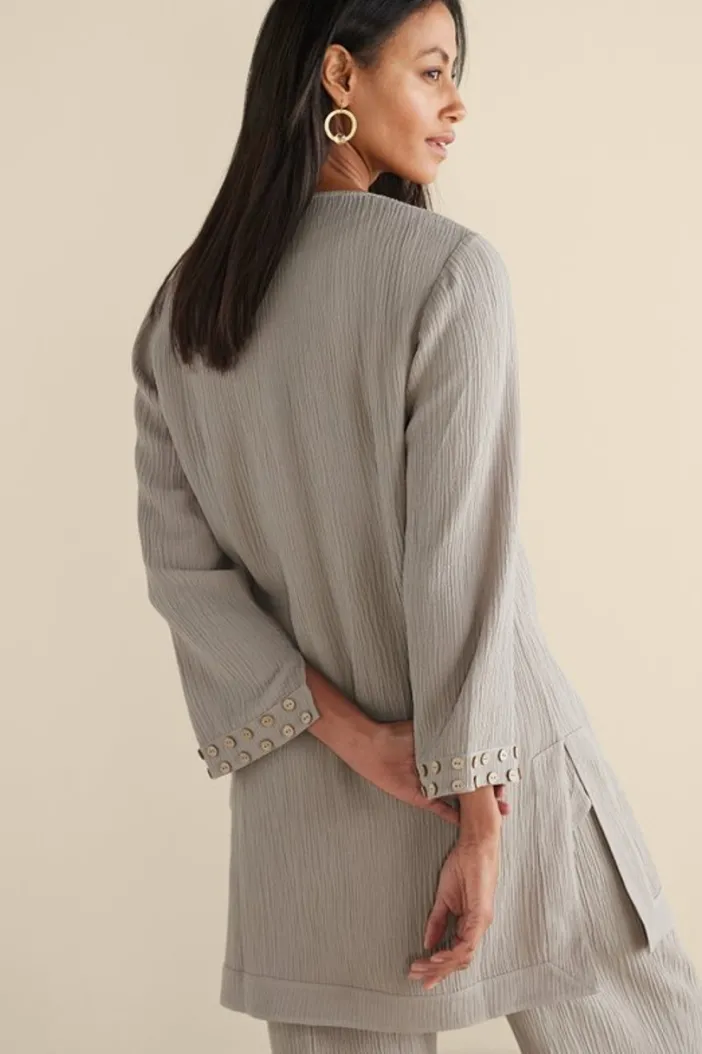 Soft Surroundings Tops|Toppers|Oceo Gauze Topper