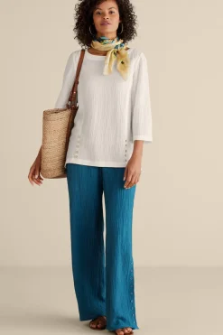 Soft Surroundings Tops|Tunics & Leggings|Oceo Gauze Tunic