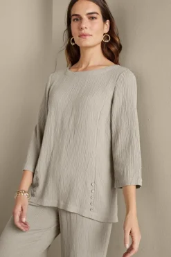 Soft Surroundings Tops|Tunics & Leggings|Oceo Gauze Tunic