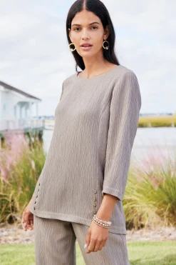 Soft Surroundings Tops|Tunics & Leggings|Oceo Gauze Tunic