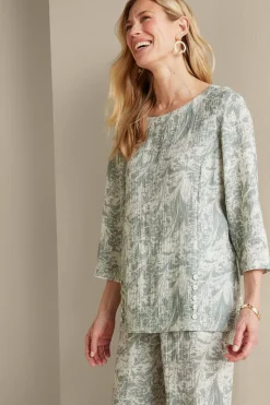 Soft Surroundings Tops|Tunics & Leggings|Oceo Gauze Tunic