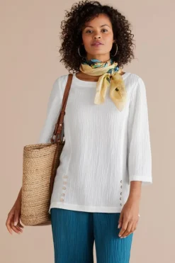 Soft Surroundings Tops|Tunics & Leggings|Oceo Gauze Tunic