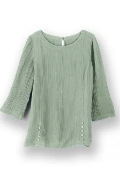 Soft Surroundings Tops|Tunics & Leggings|Oceo Gauze Tunic