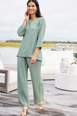 Soft Surroundings Tops|Tunics & Leggings|Oceo Gauze Tunic