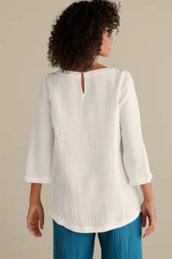 Soft Surroundings Tops|Tunics & Leggings|Oceo Gauze Tunic